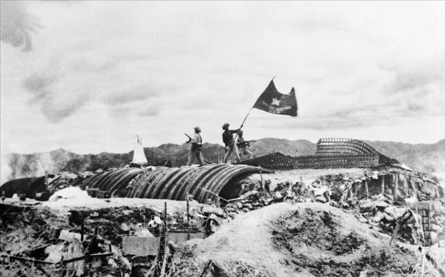 Hình ảnh chiến thắng lịch sử Điện Biên Phủ vào ngày 7/5/1954