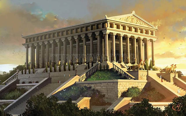 Đền thờ nữ thần Artemis có kiến trúc tuyệt đẹp nhưng lại bị đốt phá tới 2 lần