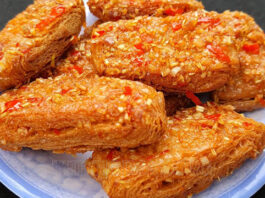 Sườn chay chiên sả ớt giòn rụm, dễ làm