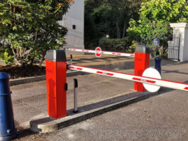 Barrier tự động FAAC B614 có độ an toàn cao