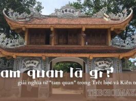 Tìm hiểu ý nghĩa của tam quan trong từng lĩnh vực