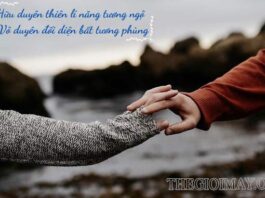 Giải thích câu hữu duyên thiên lý năng tương ngộ