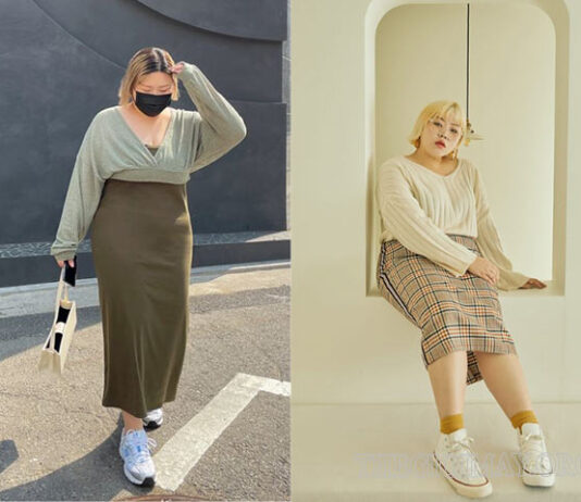 Áo len cổ V được nhiều người yêu thích