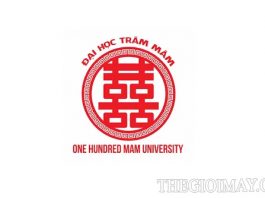 Logo của trường đại học trăm mâm