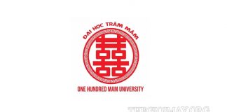 Logo của trường đại học trăm mâm